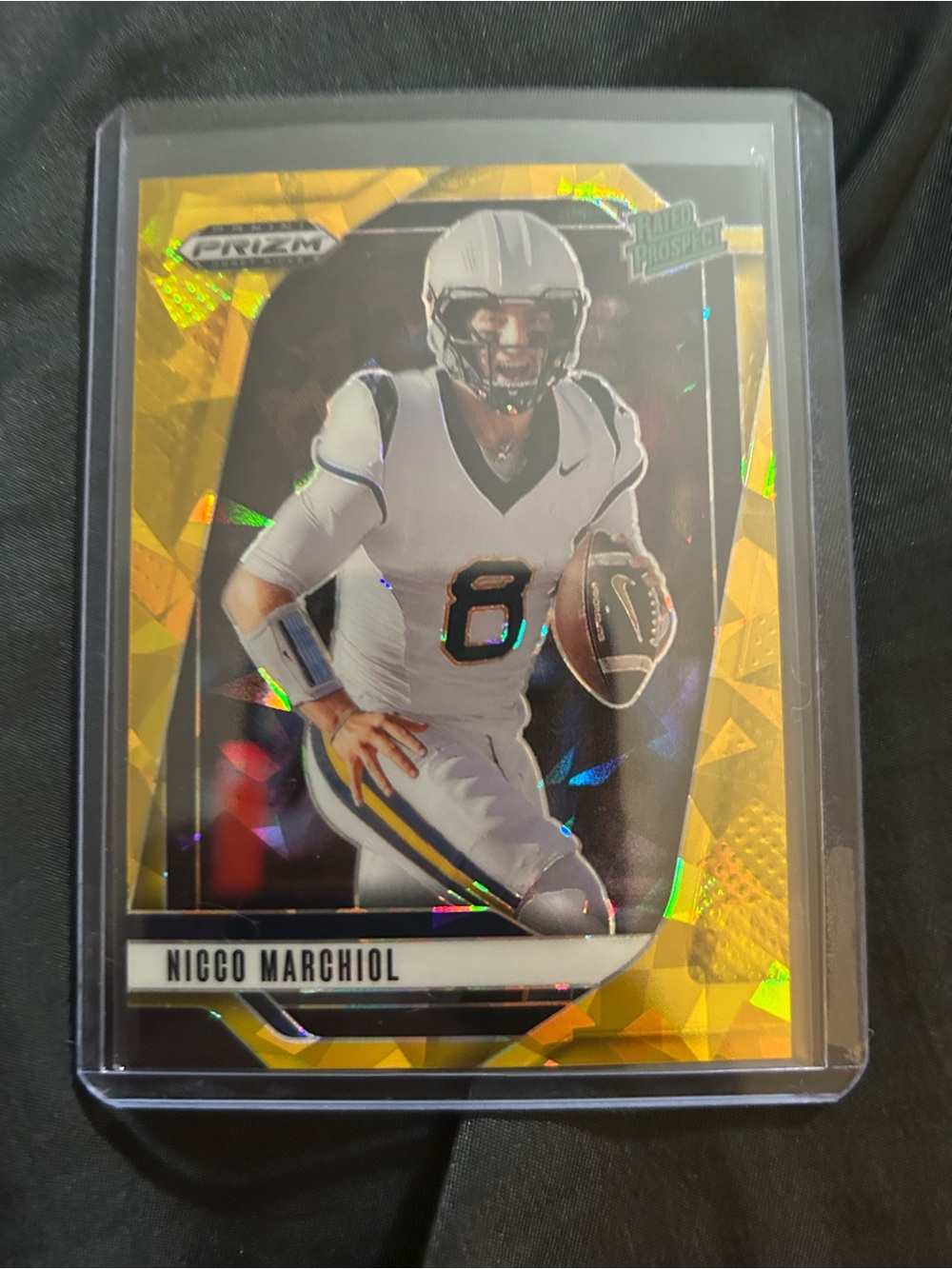 Panini Gold Holo Nicco Marchiol Football Prizm Card